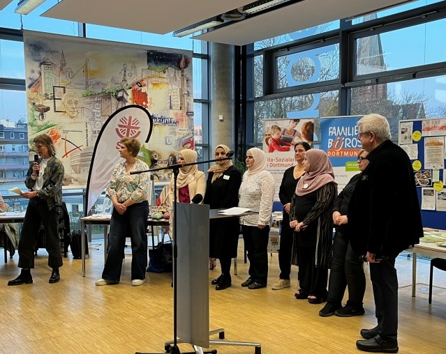 Vorstellung der Projekte von Chancengleich in Europa und FoodConnectRuhr