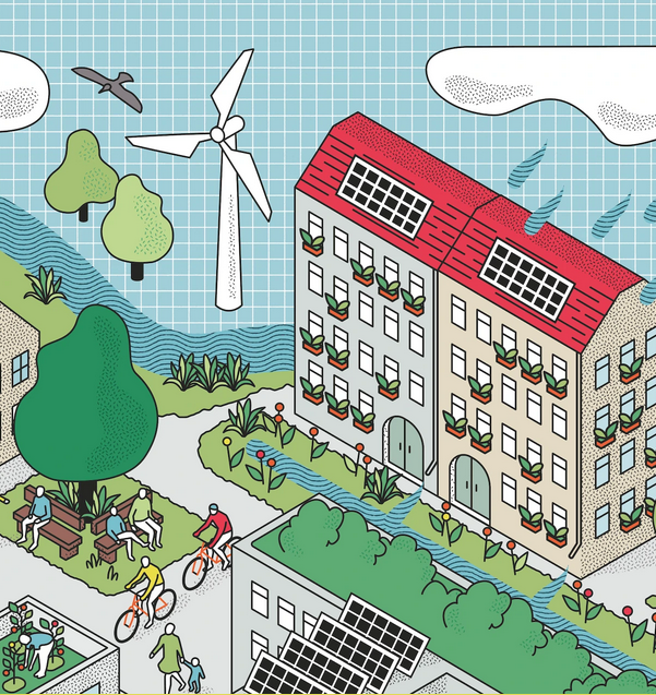 Grafik: Baukultur NRW Grüne Städte und Regionen