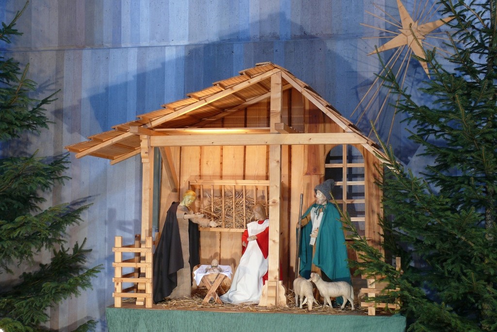 Weihnachtskrippe in St. Benno (Benninghofen) Foto: Rolf – Jürgen Spieker