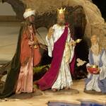Die Hl. Drei Könige in der Krippe der Heilig-Geist-Kirche in Wellinghofen (Foto: Spieker)